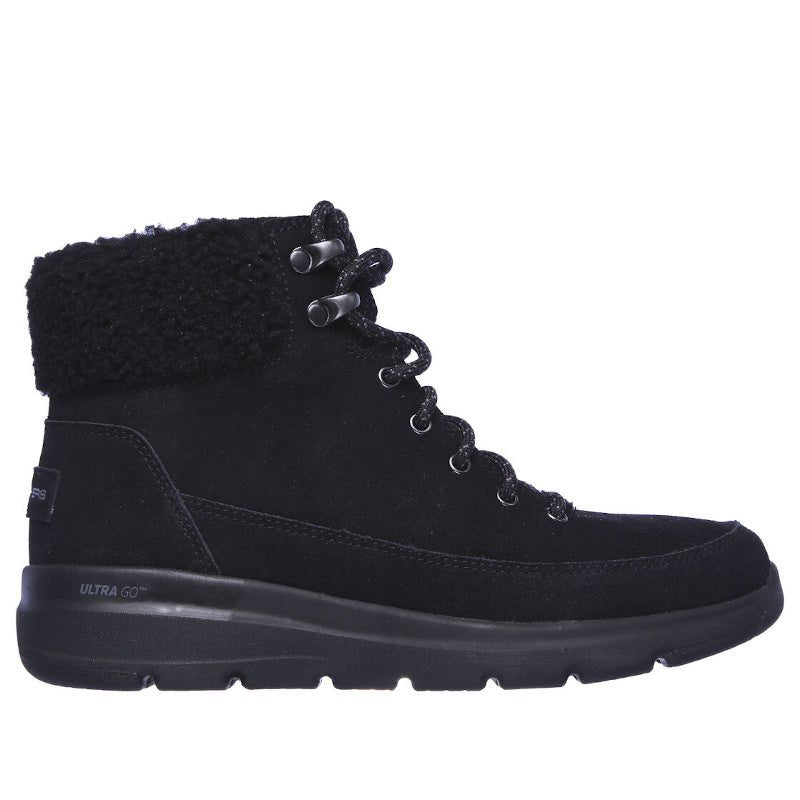 Skechers On the GO Glacial Ultra Woodlands støvle dame sort