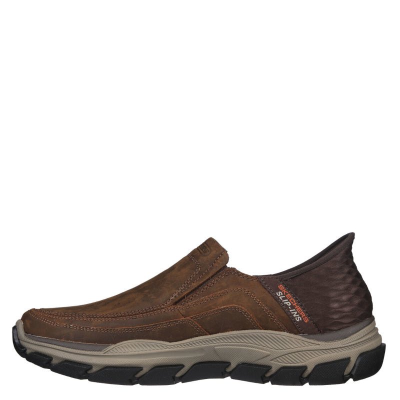 SORT RELAXED FIT: SLIP - INS: RESPECTED - ELGIN - Peti Sko - SKECHERS