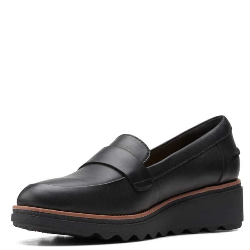 SORT SHARON GRACIE D LOAFER - Peti Sko - CLARKS