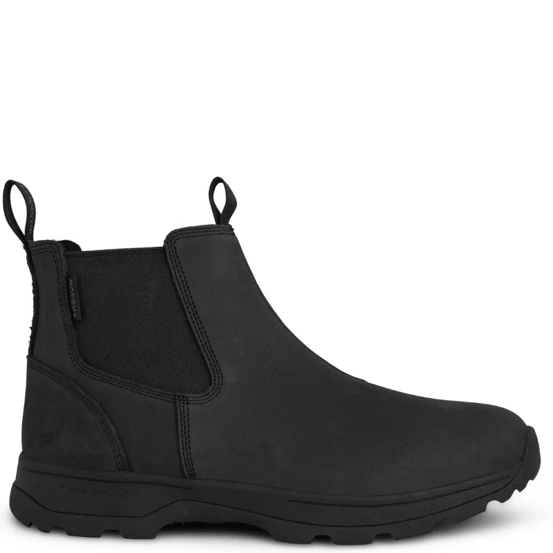 SORT SVEND LEATHER WATERPROOF - Peti Sko - WODEN