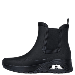 SORT UNO RUGGED - DANCING N THE Rain GUMMISTØVLE - Peti Sko - SKECHERS