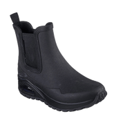 SORT UNO RUGGED - DANCING N THE Rain GUMMISTØVLE - Peti Sko - SKECHERS