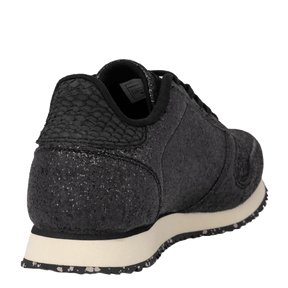 SORT YDUN ICON GLITTER SNEAKER - Peti Sko - WODEN