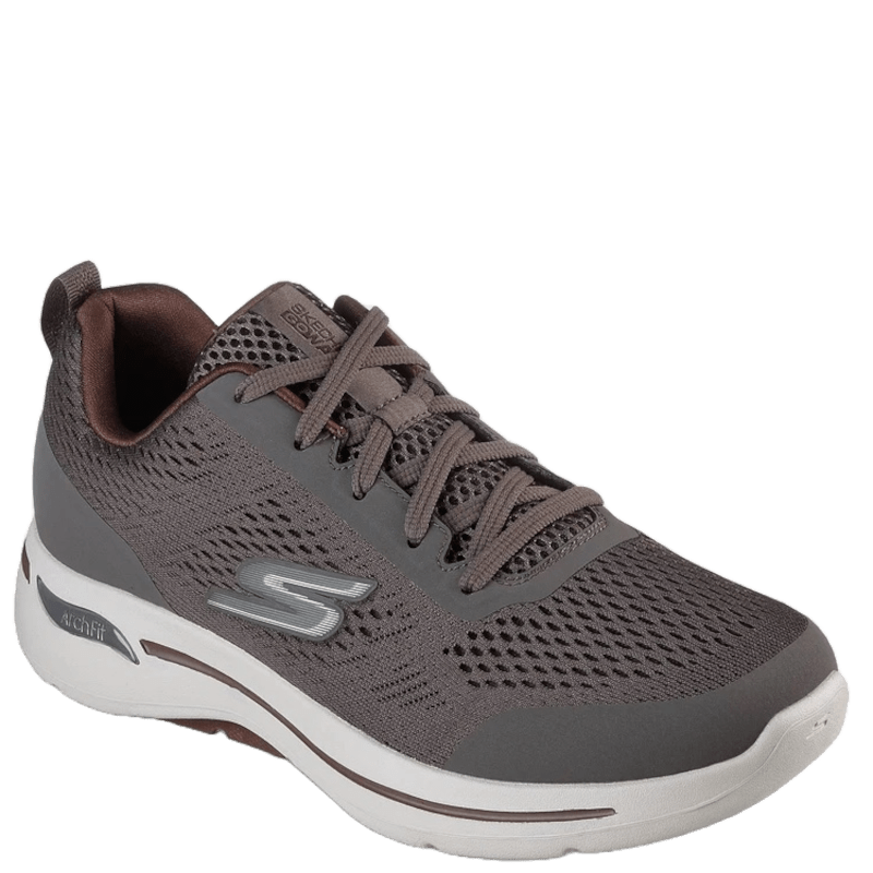 TAUPE GO WALK ARCH FIT - IDYLLIC - Peti Sko - SKECHERS