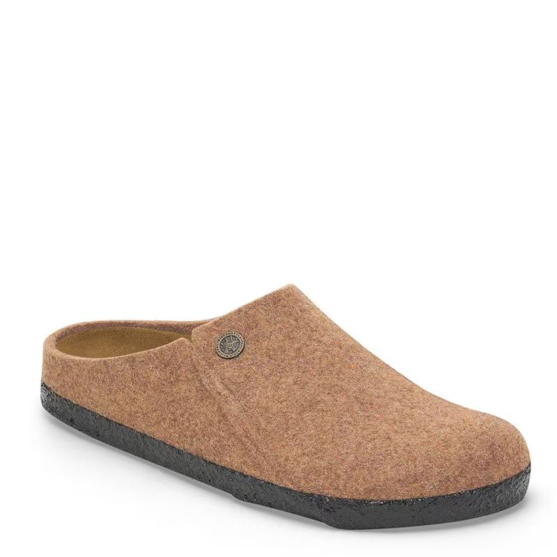 TOFFEE MELANGE ZERMAT TØFFEL - NORMAL - Peti Sko - BIRKENSTOCK