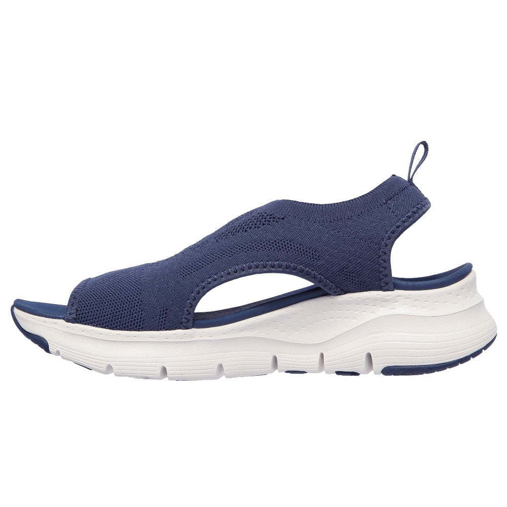 BLÅ/HVID ARCH FIT SANDAL - Peti Sko - SKECHERS