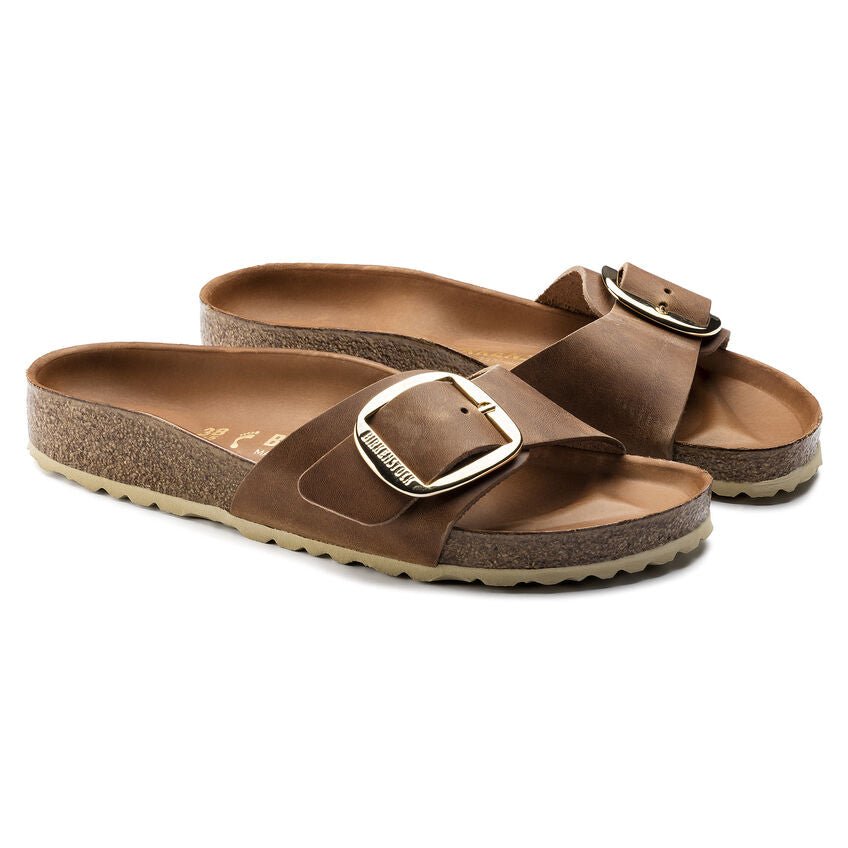 COGNAC BIG BUCKLE SANDAL - Peti Sko - BIRKENSTOCK