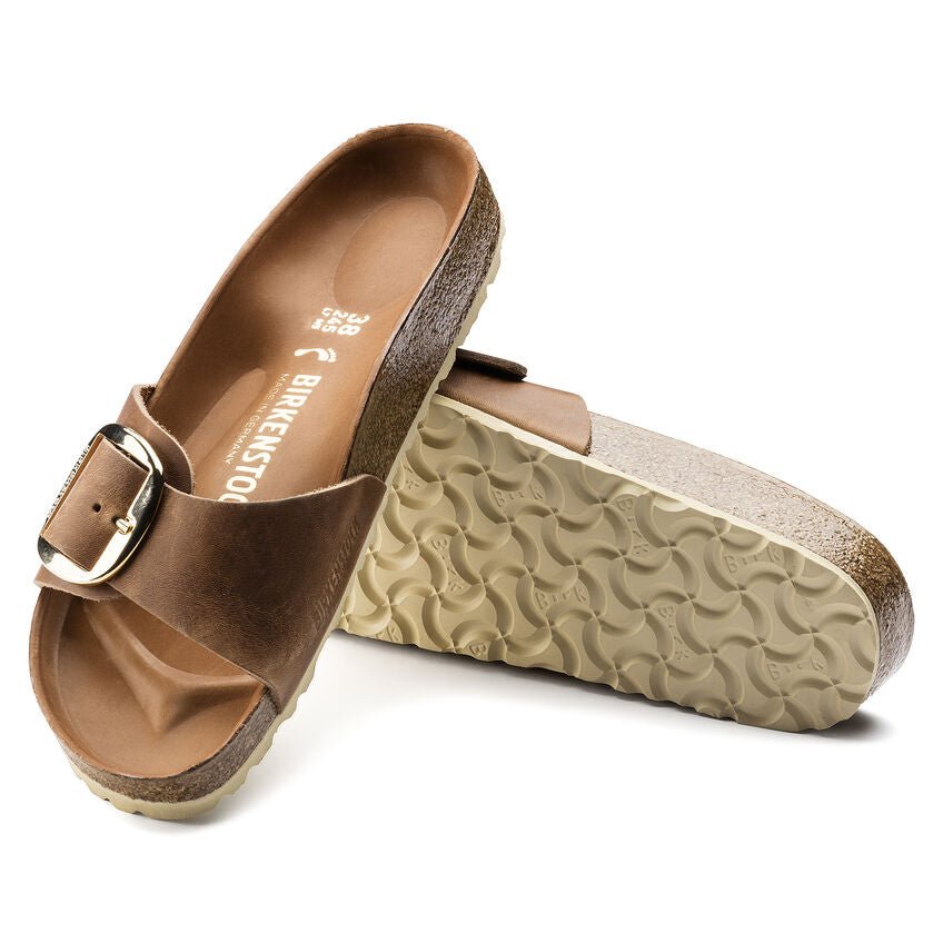 COGNAC BIG BUCKLE SANDAL - Peti Sko - BIRKENSTOCK