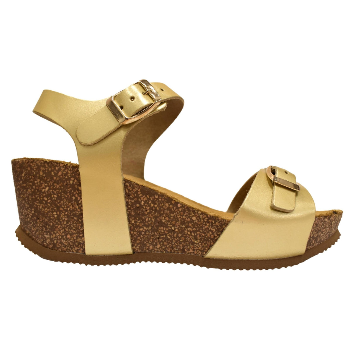 Guld sandal fra Bella