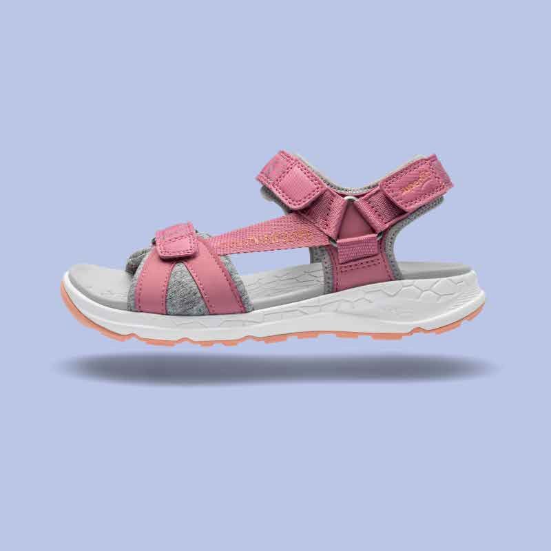 PINK/GRÅ CRISS CROSS SWIM SANDAL - Peti Sko - SUPER FIT