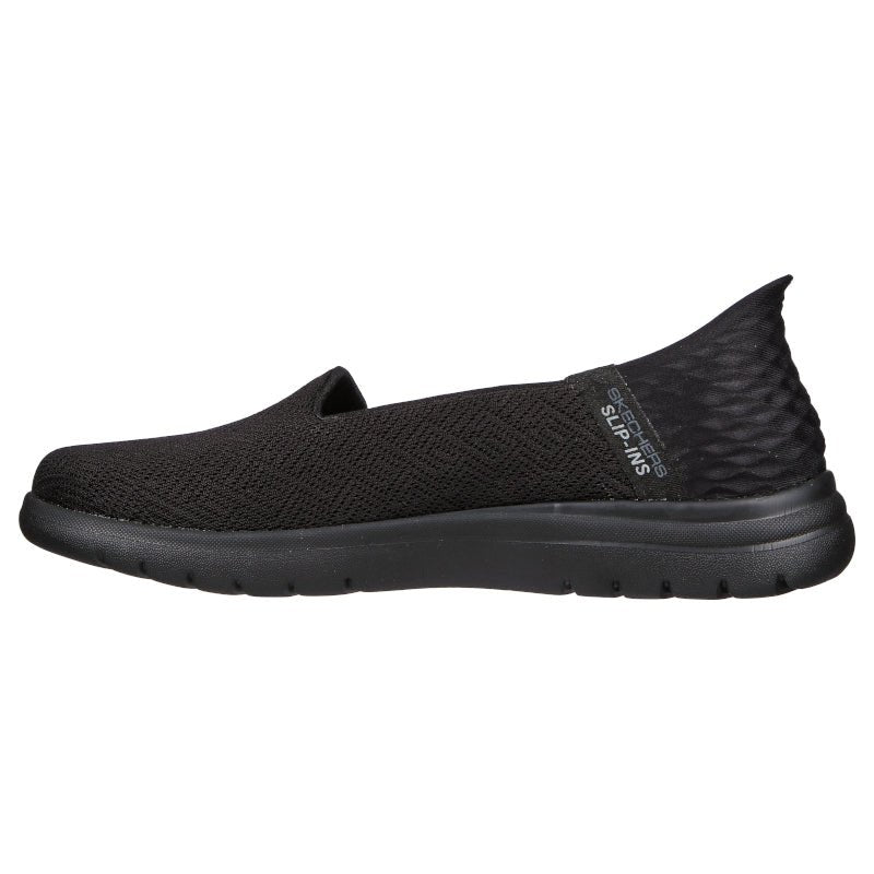 SORT SLIP INS ON THE GO FLEX - ASTONISH - Peti Sko - SKECHERS