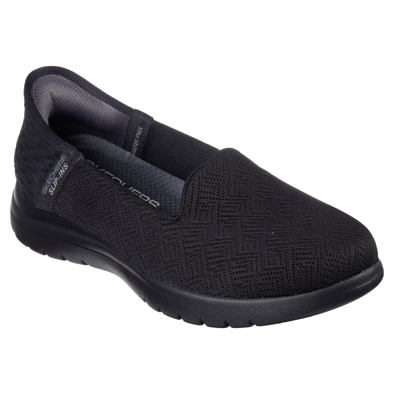 SORT SLIP INS ON THE GO FLEX - ASTONISH - Peti Sko - SKECHERS