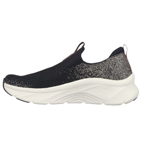SORT/GULD RELAXED FIT ARCH FIT D'LUX GLIMMER DUST - Peti Sko - SKECHERS