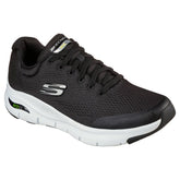 SORT/HVID ARCH FIT SNEAKER - Peti Sko - SKECHERS