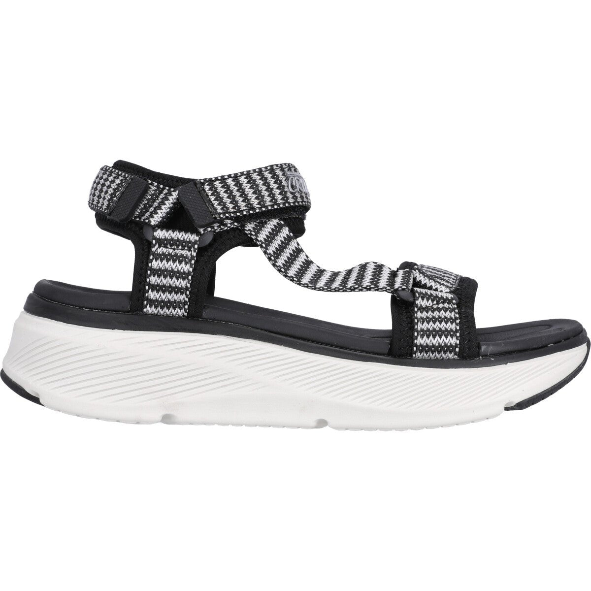 SORT/HVID SANDAL - Peti Sko - CRUZ